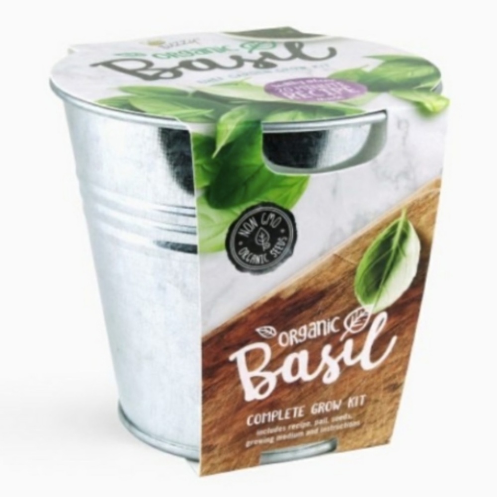 Buzzy Organic Basil Chef Garden Grow Kit BRAND NEW
